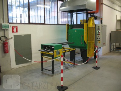 Forno con Binario di Carico